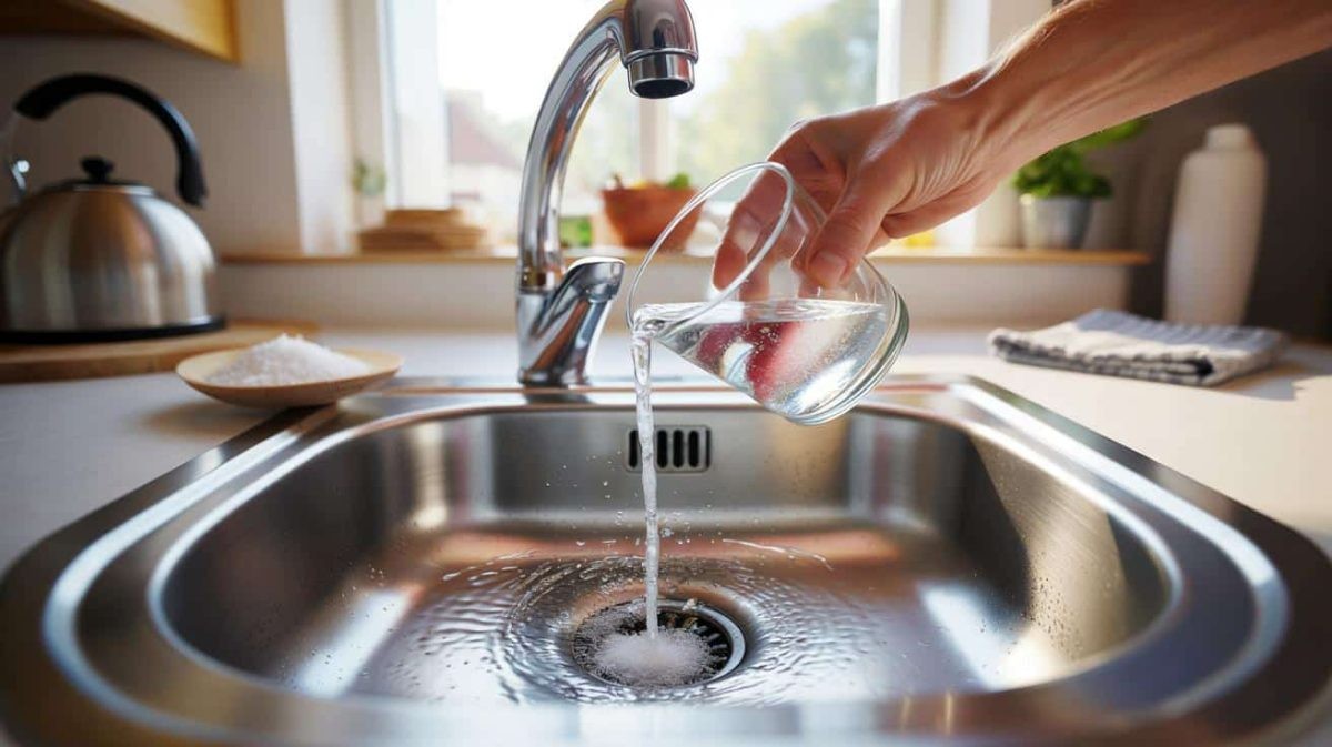 Ocet v umyvadel: jak se zbavit zápachu bez chemie za 2 minuty