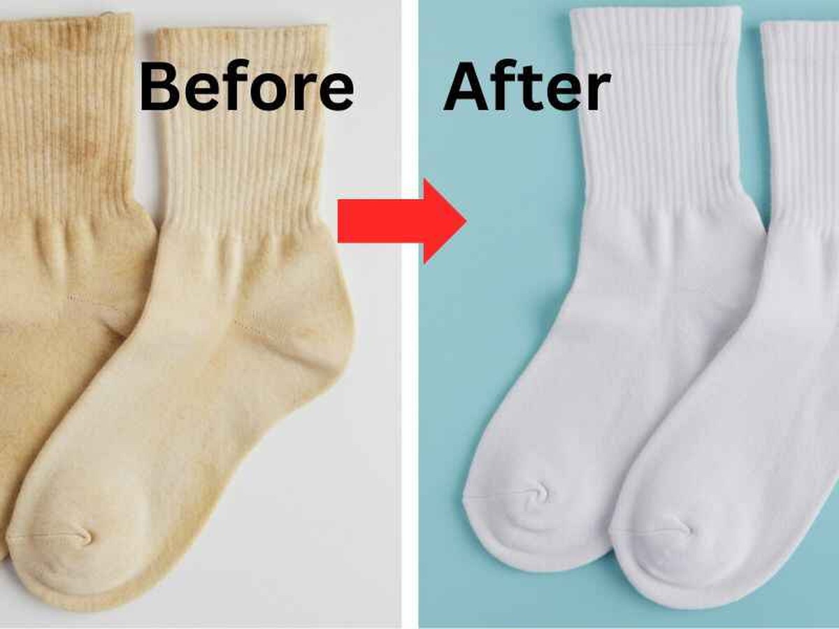 Starý ponožky jsou ideální čističem mezi dlaždicemi - image 2